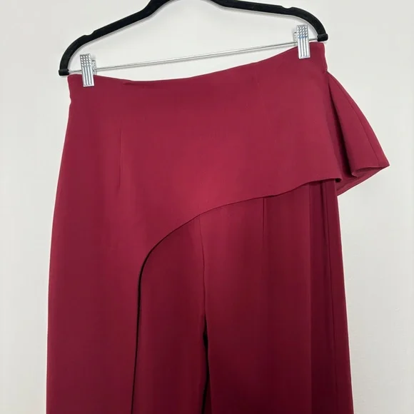 Andrea Iyamah Red Straight Leg Pants - Picture 5 of 10